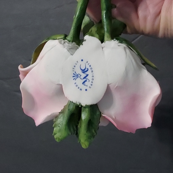 Capodimonte AMC Roses Made in Italy. - Picture 7 of 8